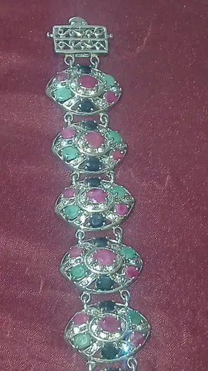 أسواره فضه احجار كريمه