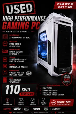 GAMING PC I7 intel