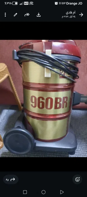 مكنسه كهربائيه بحال الوكاله استعمال شهر فقط ب 50 دينار