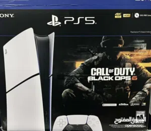بلايستيشن 5 ديجيتال 1 تيرا شبه جديد مع كامل ملحقاته
