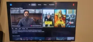 55" Hisense smart TV