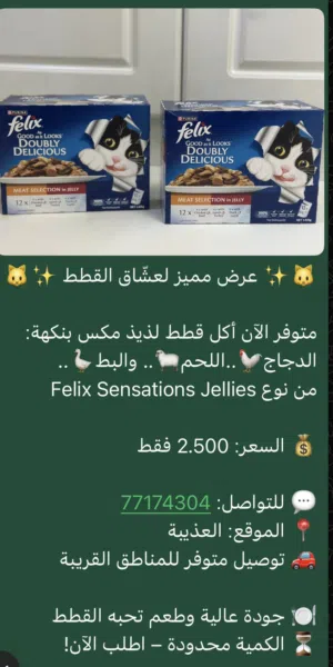 اكل رطب للقطط
