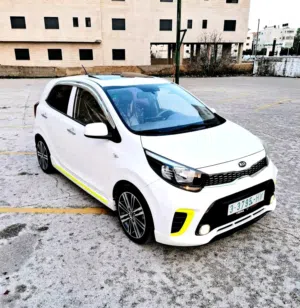 كيا مورنينج 2018 فل اضافات مع فتحة سقف