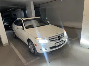 مرسيدس C300 موديل 2008 ماشي 286000 موصفات أمريكية سته سلندر شرط الفحص سيارة ممتازه ما تبي أي مصروف