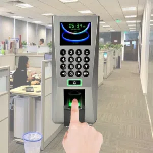 Zkteco F18 time attendance and door lock machine finger scanner and card support
