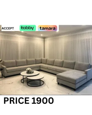 Affordable Sofa Set with Premium Quality Finishطقم أريكة بأسعار معقولة مع لمسة نهائية عالية الجودة