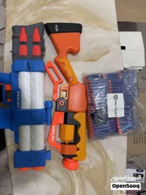 NERF Roblox Arsenal and Nerf Roblox Adopt Me BEES Lever Action Dart Blaster + a lot of Nerf Darts