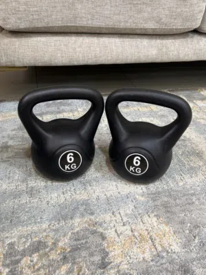 Pair of 6kgs kettlebells