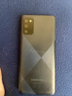 سامسونج-a02sللبيع-بسعر-100شيكل-بحاجة-لشاشه-تغير-التلفون-جيد-وعمر-التلفون-اقل-من-3سنين-الون-ازرق-على