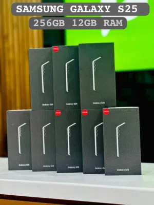 جالكسي S25 5G , ذاكرة 256GB رام 12 جديد ضمان سنة