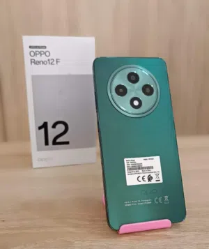 جهاز مستعمل ايام  بالكرتونة oppo Reno 12F رام 16 جيجا 256 مكفول متوفر توصيل