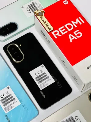 ريدمي A5 جديد بالكرتونة 64 و 128 جيجا 8 رام متوفر خدمة التوصيل