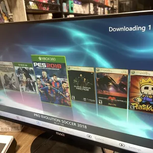 اكسبوكس 360 مهكر مع ايدتين 130 لعبه