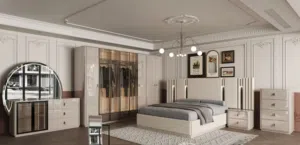 غرفه نوم ملكي فاخر 10 قطع