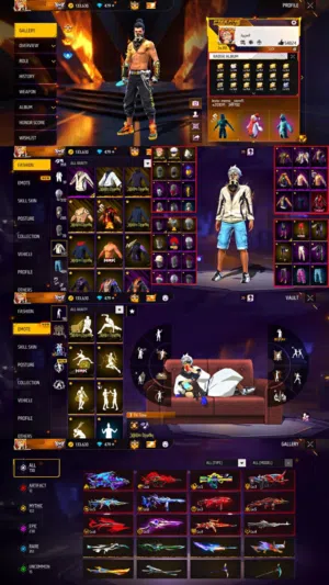 Free Fire Accounts and Characters for Sale in Khartoum