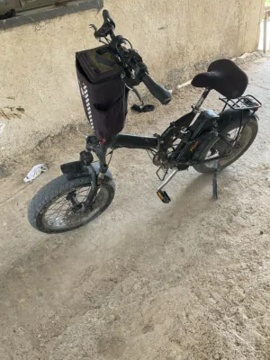 بسكليت كهربة عجل عريض متور 500 بطارية 48