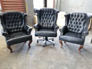 للبيع كرسي مدير ضخم للاوزان الثقيلة بالإضافة لاطقم كنب  بعدة الوان