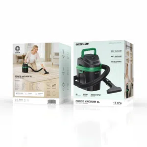 مكنسة تنظيف الحجم الصغير  6 لتر  الشفط و ونفخ  2 في 1 ضىان سنة من جيرين ليون
