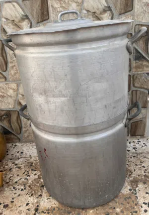 طنجرة بكسكاس المونيوم الزمني