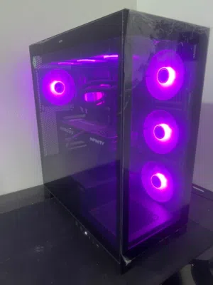 كمبيوتر ألعاب ومونتاج Intel Core Ultra 7 265K RTX 5070 12GB RAM 32GB DDR5 SSD NVMe 1TB