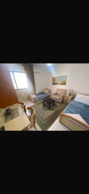 50 m2 Studio Apartments for Rent in Amman Jabal Al Hussain