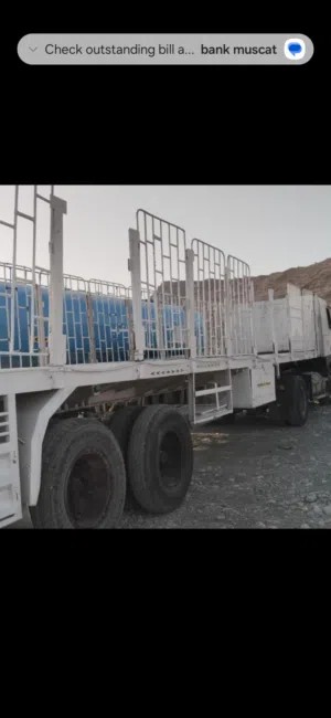 نقل عام تريله نقل عام ترله سطحه  مقطوره شاحنه Rent only transportation saman