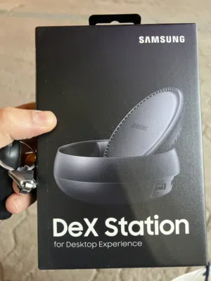 Samsung DeX Station  تحويل هاتفك الي  كومبيوتر مكتبي + شاحن سامسونج اصلي داخل الكرتون
