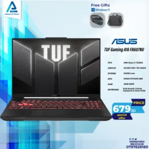لابتوب ايسوس رايزن 5 Laptop Asus Ryzen 5 RTX4050 بافضل الاسعار