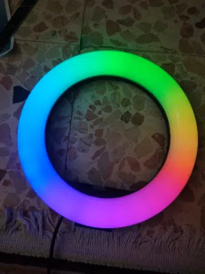 حلقة إضاءة RGB متعددة الألوان للبيع