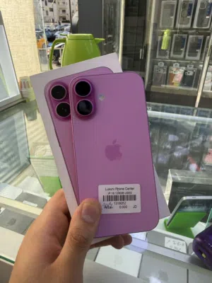 iPhone 16 128GB مستعمل بحالة الوكالة  كفالة شغالة من شركة ابل كفالة شرق اوسط