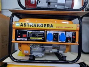 Astrakoera Gasoline Generator Portable Gasoline Power Generator AST3700DX Heavy-Duty G