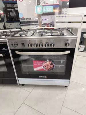 عرض نااار على فرن تكماز 80 سم ستيل فل سيفتي كامل مع مروحه