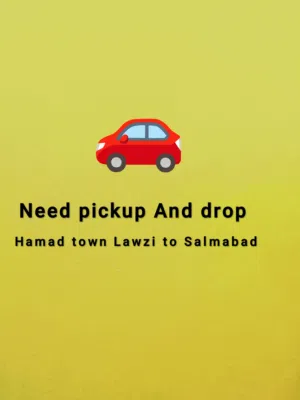 Need transport pickup and drop