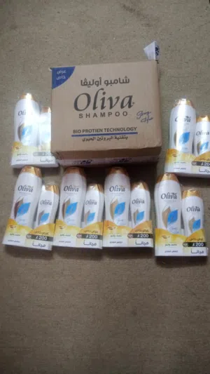 لدينا كرتونة شامبو Oliva الفاخرة فقط ب 5 دنانير