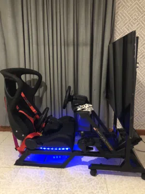 للبيع: سيت أب محاكاة سباقات متكامل (Sim Racing Setup) بحالة ممتازة