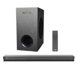 STARGOLD Home Theater Multimedia 2.1 Channel Speaker Remote Control Via BT, USB, SD/MMC, SG-G2023 BL