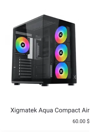 كيس جديد غير مستعمل Xigmatek Aqua Compact Air