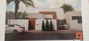 مبنى سكني غير مكتمل البناء