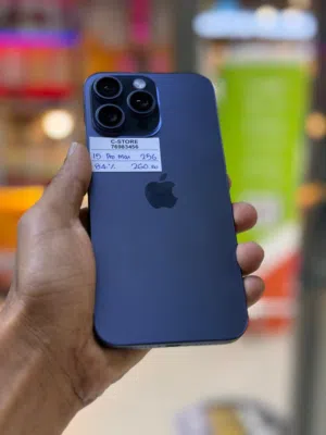 iPhone 15 Pro Max 256 GB Fine working phone at Affordable rate
