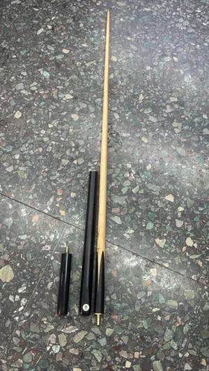 استيكات سنوكر اصليه 3 قطع راس نحاس اصلي