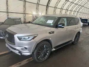 انفنتي 2022 QX80 [فتجة سقف - داخل بيج جلد]