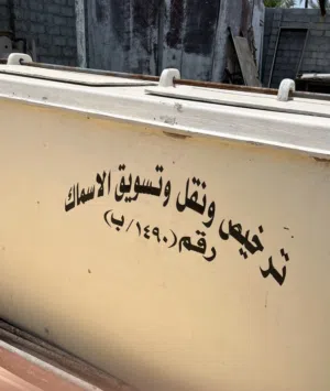 ثلاجة سمك 1 طن