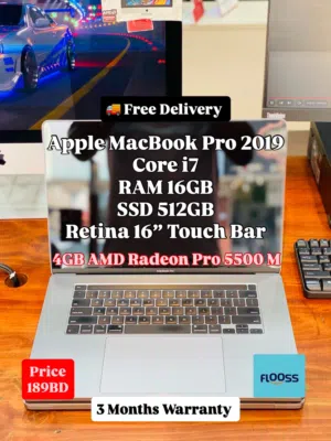 Apple MacBook Pro 2019 Core i7 4GB Graphics