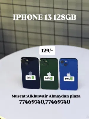 iPhone 13-128 GB Smooth and good condition device