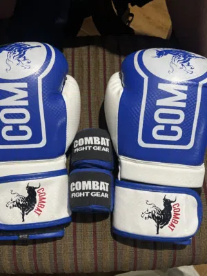 Boxing gloves with a bandage .................................................................
