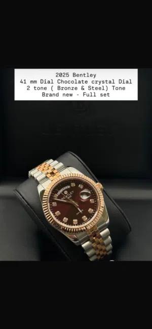 NEW Bentley Watch 2025 Two Tone