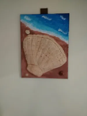 لوحة بحر 3D