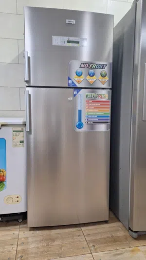 refrigerator double door,No frost,silver grey colour, wide space