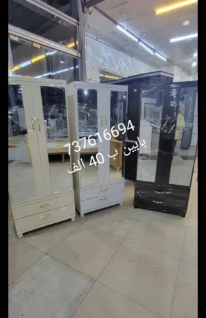 دواليب متعدد الاستخدام ابو بابين ب 40 الف ابو باب ب 25 الف