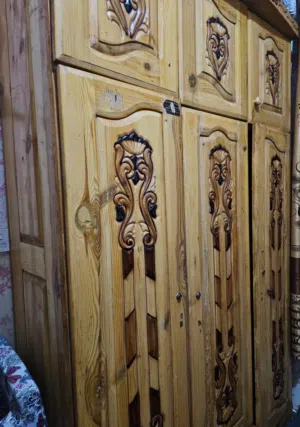غرفة نوم خشب سويدي اصلي